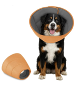 Dog Cone Collar Mosago Soft  After Surgery Alternative. Black XL - $13.05