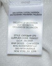 Calvin Klein Jeans CKFEB41F 270 Medium Gray Color Hooded Sweatshirt image 4