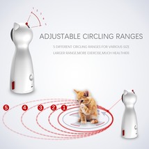 Automatic Cat Toys Interactive Smart Teasing Pet LED Laser Funny Handheld Mode E - £22.59 GBP