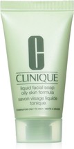 Clinique Liquid Facial Soap - Oily Skin Formula, Travel Size 1oz/30ml - $17.99