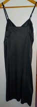 Vintage Vanity Fair Women&#39;s Nylon Full Slip Black Size 40 L - $15.00
