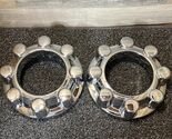 2017-24 Ford F250 Super Duty OEM Front Chrome 8 Lug Center Caps x2 HC3C-... - $42.99