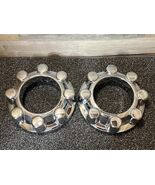 2017-24 Ford F250 Super Duty OEM Front Chrome 8 Lug Center Caps x2 HC3C-... - $59.91 CAD