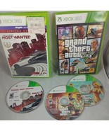 XBox 360 Video Games  Need for Speed Most Wanted Ltd Ed and Grand Theft ... - £8.12 GBP