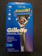 Gillette ProGlide Men&#39;s Razor Kit, 1 Handle and 2 Refills Cartridges (MO1) - £17.07 GBP