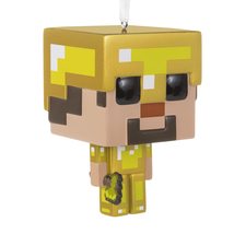 Hallmark Minecraft Steve in Gold Armor Funko POP! Christmas Ornament (00... - £11.79 GBP