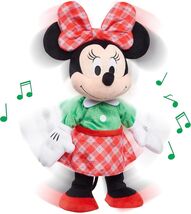 Disney Holiday Kids Minnie Mouse Dancing Feature Plush 13.5-In Multicolo... - $49.93 CAD