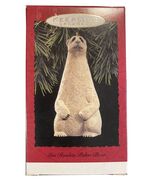 Hallmark &#39;Lou Rankin Polar Bear&#39; 1993 RARE Adorable Ornament New Old Stock - $9.09