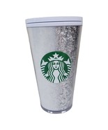 Starbucks Exclusive Holiday 2020 White/Silver Glitter 16oz Tumbler Cup G... - €16,71 EUR