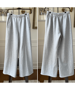 OGL Movement Grey Wide Leg Front Seam Sweatpants L - €29,35 EUR