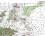 Portal, Arizona 1987 Vintage USGS Topo Map 7.5 Quadrangle Topographic - $19.95