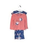 NEW CARTERS Just One You Toddler Girls 3 PC Pajama Set SET 2T Hen Blue P... - £9.16 GBP