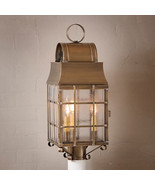 Outdoor Post lantern Light in Weathered Brass Metal - £390.43 GBP