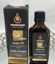 Moroccan Gold Series Argan Oil For All Hair Types 1.7 Fl Oz 50ml Nib - £19.39 GBP