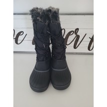 ALEADER Women&#39;s Warm Faux Fur Lined Mid Calf Winter Snow Boots Size 10 - £38.01 GBP
