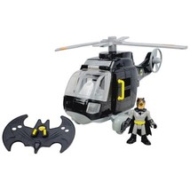 Fisher Price Imaginext DC Super Friends Batman &amp; Copter - Mattel 2007 - £14.76 GBP