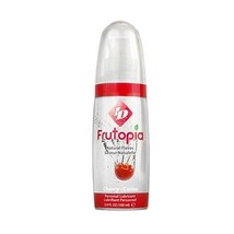 ID Frutopia Naturally Flavoured Cherry Water-Based Lubricant 100ml  - $250.29 MXN