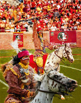 Chief Osceola Florida State Seminoles Renegade FSU Football Art 1 8x10-48x36 - £19.74 GBP+