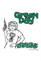 Green Day Poster Flag Kerplunk Logo - £14.06 GBP