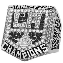 NHL Los Angeles Kings 2014 Stanley Cup Championship Ring Steel Mold Men&#39;... - $664.52 MXN