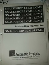 API SnackShop LCM1-LCM2 Vending Machine Service Manual  - $7.70