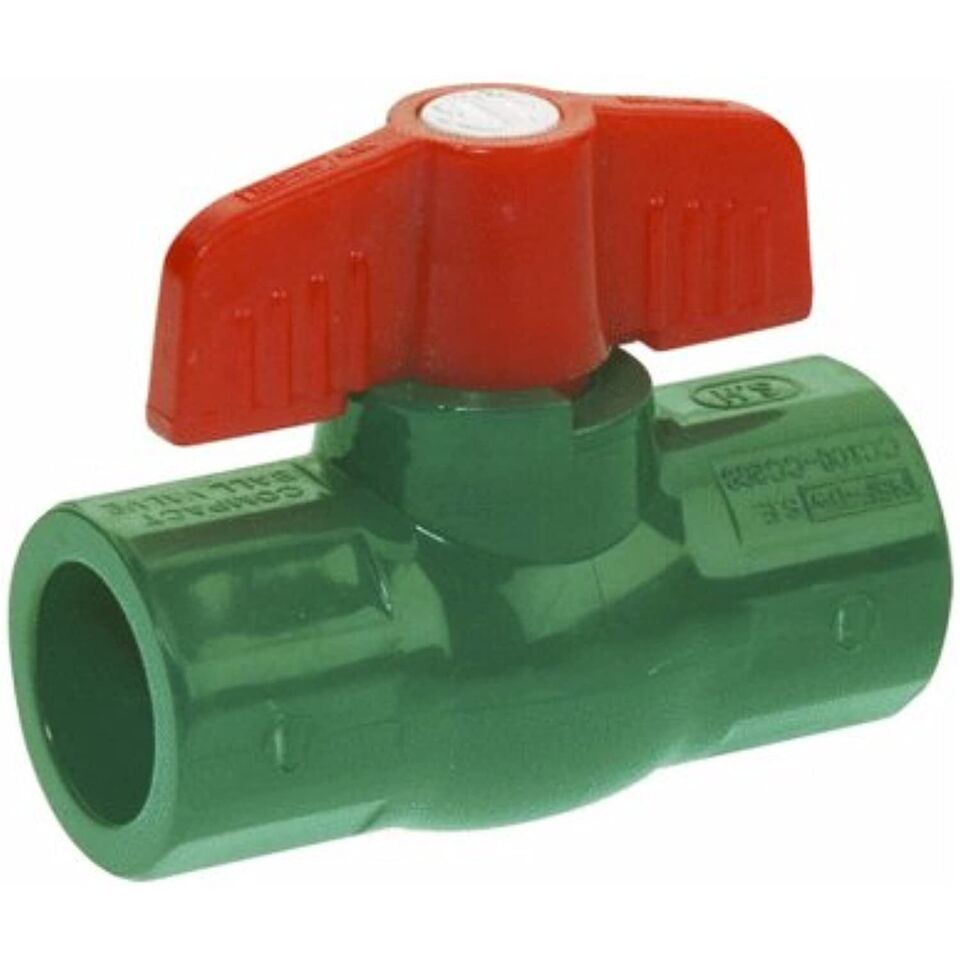 Mueller 107-103 Ball Valve, 1/2&quot; FIP X 1/2&quot; FIP - $17.51