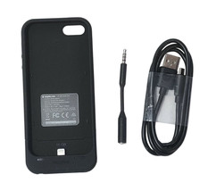 Mophie 16GB Black Space Pack Case 1700mAh Battery Pack for Apple iPhone 5 / 5s - $28.17