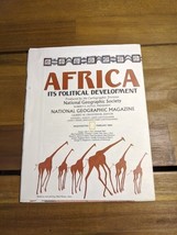 Africa It&#39;s Political Development Map National Geographic Magazine Febru... - $167.53 MXN
