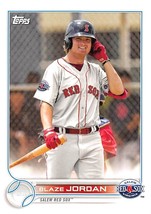 2022 Topps Pro Debut #PD115 Blaze Jordan RC Rookie Card Boston Red Sox ⚾ - £0.69 GBP