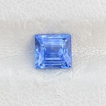 Natural Blue Sapphire 0.87 Cts Baguette Cut Sri Lanka  Loose Gemstone - £199.83 GBP