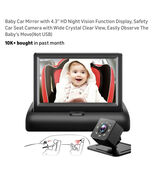 Smart Tiny Traveler Baby Car SUV Truck Monitor YB-403CA New - $24.95