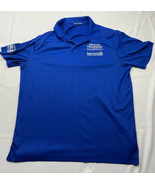 Middle Tennessee State Port Authority Mens Polo Shirt Blue Bonnaro Festi... - £12.41 GBP