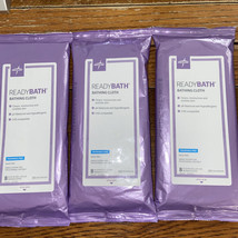 Medline Ready Bath Bathing Cloth,  Fragrance Free Hypoallergenic. EXP 5/24 - £20.92 GBP