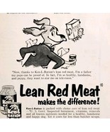 1953 Ken L Ration Dog Food Advertisement Pets Chlorophyllin Odor Fightin... - $27.41 CAD