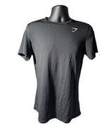 Gymshark Black Arrival Regular Fit T-Shirt Men&#39;s Size Medium EUC  - $24.75 CAD
