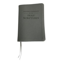 New World Translation of the Holy Scriptures Faux Leather Gray Like New 2013 - £11.43 GBP