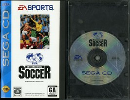 Fifa International Soccer Sega Cd Video Game Long Box Complete Untested - £15.64 GBP