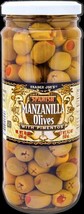 2 Jars Trader Joe&#39;s Spanish Manzanilla Olives with pimento-Free Ship - $19.31