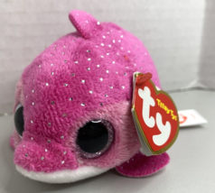 TY Teeny Tys  &quot;Floater&quot; Dolphin SKU BB22 - £6.26 GBP