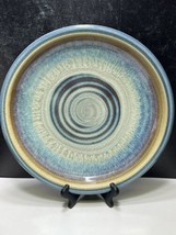 Bill Campbell Pottery Platter BIG 15&quot; Shallow Bowl Wall Art Centerpiece - $118.80