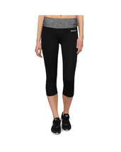 Pantaloni Fitness Capri Rajak Grigio Heather Neri Da Donna BLNF0049 - $29.94