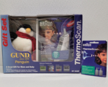 Vintage 2001 Braun Ear Thermometer And Gund Penguin Plush Gift Set - NOS - £32.55 GBP