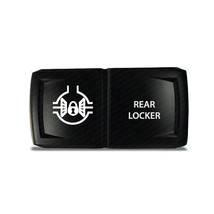 CH4x4 Rocker Switch V2  Rear Locker Symbol - Horizontal - Red LED - $16.82