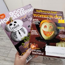 Halloween Magazine Lot: 2020 Woman’s Day &amp; 2022 Good Housekeeping Spooky... - $12.86