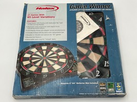 Halex Game Winner 8-Player LCD Electronic Dartboard w/ Cricket, Darts In... - $40.10
