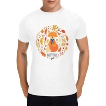 Unisex Shirt  Fall Fox  White - M - £14.31 GBP