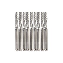 Leadigol 10Pcs Flutes Square Nose End Mill Set Power Milling Machine Carbide - £23.97 GBP