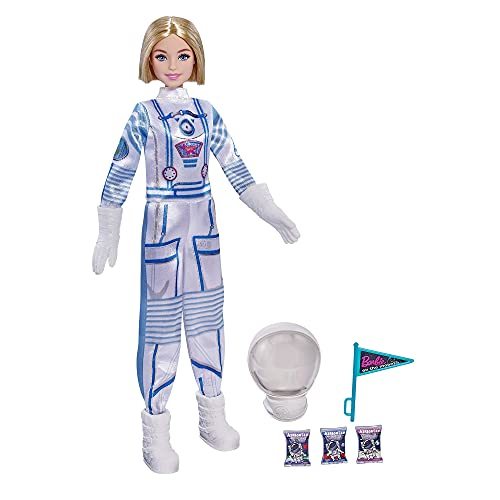 Barbie Space Discovery Astronaut Doll, Blonde, in Spacesuit with Helmet, Gloves, Item image 2