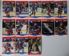 1990-91 Pro Set Series 2 New York Rangers Team Set of 13 Hockey Cards - $3.00
