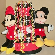 Disney Minnie and Mickey Mouse Baby Shower 3 Tier Red  Yellow Black Diap... - £66.20 GBP